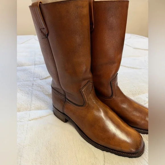 VINTAGE! RARE! Barrie Ltd Booters of New Haven by Alden Custom Made 12” Boots 10